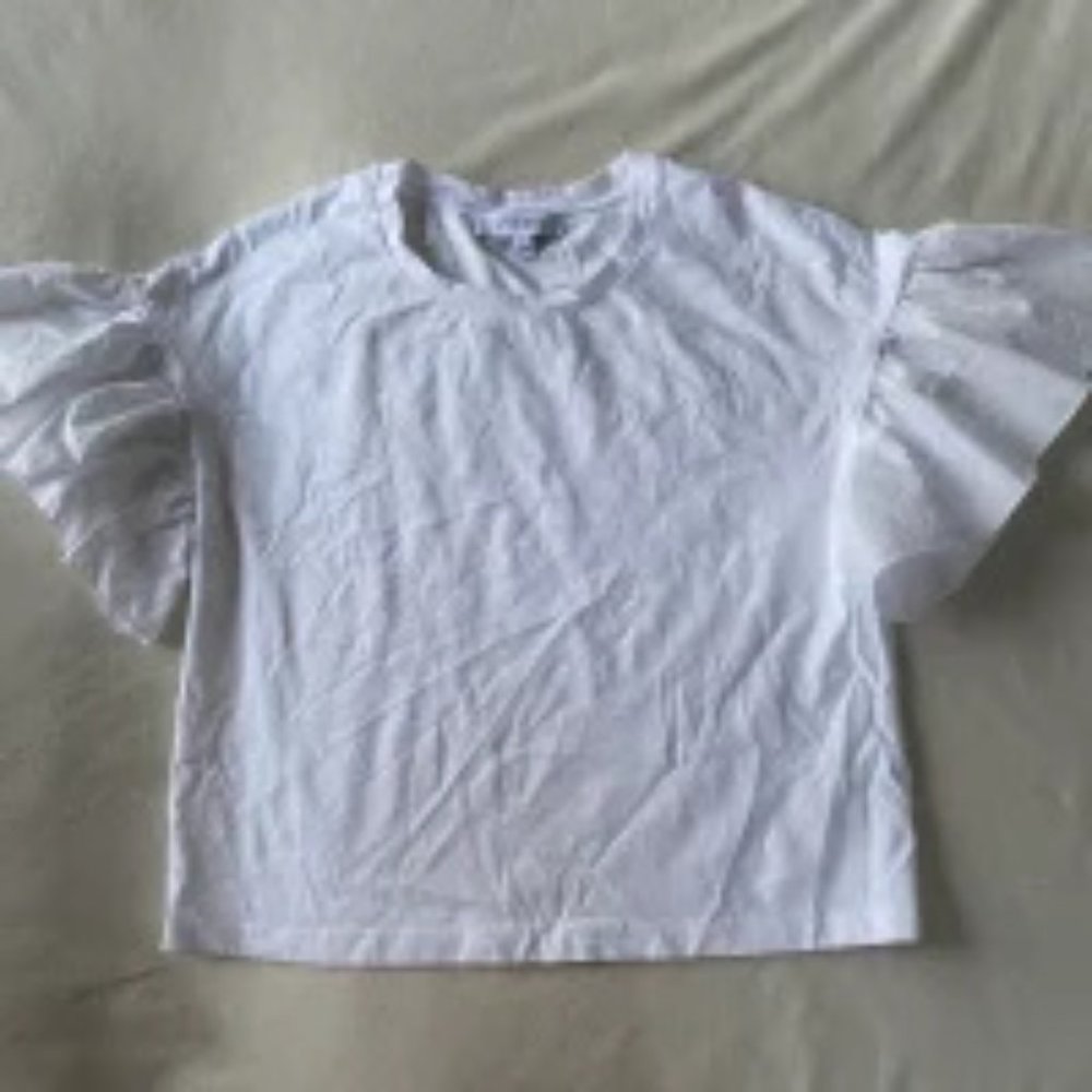 Short sleeve white